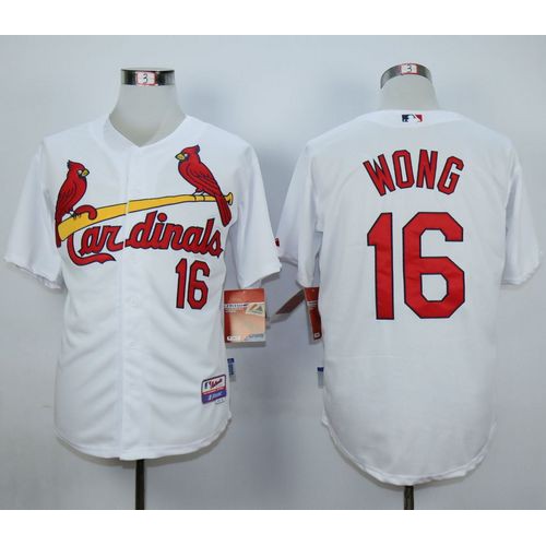St.Louis Cardinals #16 Kolten Wong White 1982 Turn Back The Clock Stitched Jersey Men's cheap jerseys for sale - CheapJerseys.Shop