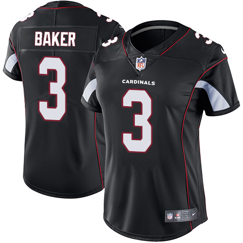 Cardinals #3 Budda Baker Black Alternate Women's Stitched Vapor Untouchable Limited Jersey cheap jerseys for sale - CheapJerseys.Shop