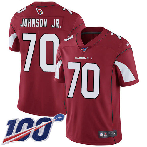 Cardinals #70 Paris Johnson Jr. Red Team Color Youth Stitched 100th Season Vapor Untouchable Limited Jersey cheap jerseys for sale - CheapJerseys.Shop