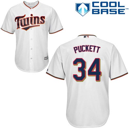 Minnesota Twins #34 Kirby Puckett White Cool Base Stitched Youth Jersey Youth cheap jerseys for sale - CheapJerseys.Shop