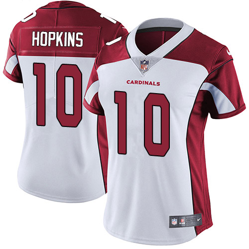 Cardinals #10 DeAndre Hopkins White Women's Stitched Vapor Untouchable Limited Jersey cheap jerseys for sale - CheapJerseys.Shop