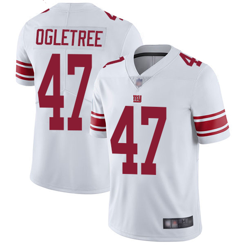 New York Giants #47 Alec Ogletree White Men's Stitched Vapor Untouchable Limited Jersey Men's cheap jerseys for sale - CheapJerseys.Shop