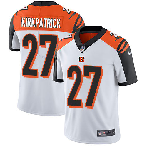 Cincinnati Bengals #27 Dre Kirkpatrick White Youth Stitched Vapor Untouchable Limited Jersey Youth cheap jerseys for sale - CheapJerseys.Shop