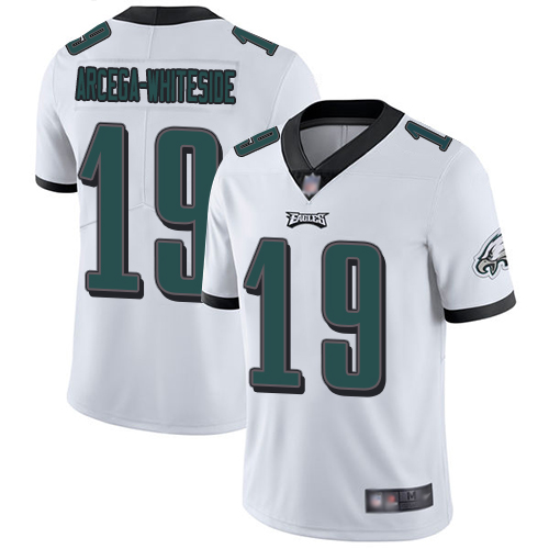 Philadelphia Eagles #19 JJ Arcega-Whiteside White Men's Stitched Vapor Untouchable Limited Jersey Men's cheap jerseys for sale - CheapJerseys.Shop