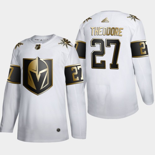 Vegas Golden Vegas Golden Knights #27 Shea Theodore Men's White Golden Edition Limited Stitched Jersey Men's cheap jerseys for sale - CheapJerseys.Shop