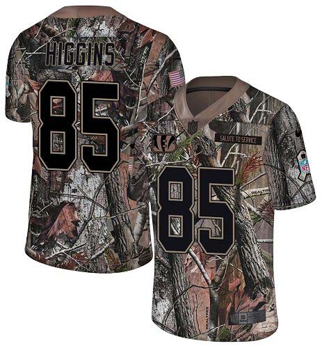 Bengals #85 Tee Higgins Camo Men's Stitched Limited Rush Realtree Jersey cheap jerseys for sale - CheapJerseys.Shop