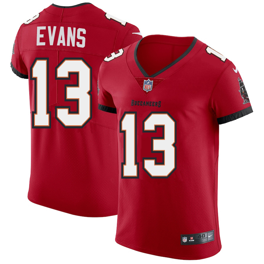 Tampa Bay Buccaneers #13 Mike Evans Men's Red Vapor Elite Jersey cheap jerseys for sale - CheapJerseys.Shop
