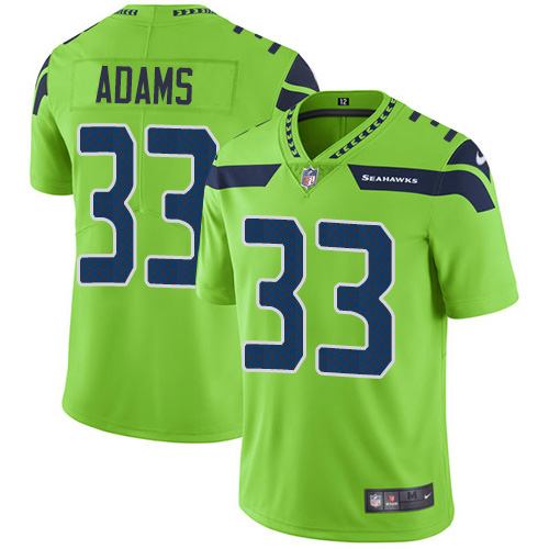 Seahawks #33 Jamal Adams Green Men's Stitched Limited Rush Jersey cheap jerseys for sale - CheapJerseys.Shop