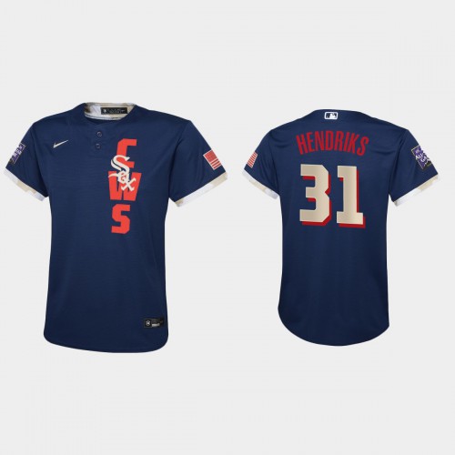 Chicago Chicago White Sox #31 Liam Hendriks Youth 2021 All Star Game Navy Jersey Youth cheap jerseys for sale - CheapJerseys.Shop