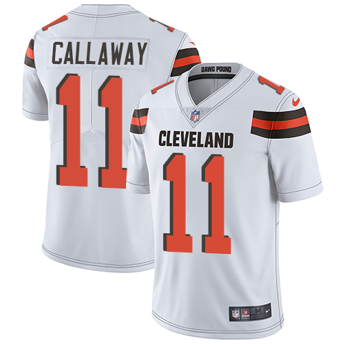 Cleveland Browns #11 Antonio Callaway White Men's Stitched Vapor Untouchable Limited Jersey Men's cheap jerseys for sale - CheapJerseys.Shop