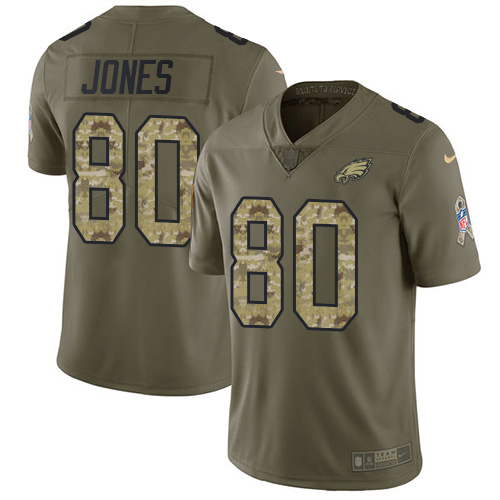 Eagles #80 Julio Jones Olive/Camo Youth Stitched Limited 2017 Salute To Service Jersey cheap jerseys for sale - CheapJerseys.Shop