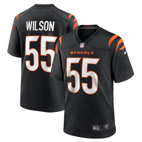 Cincinnati Cincinnati Bengals #55 Logan Wilson Black Youth Game Jersey Youth cheap jerseys for sale - CheapJerseys.Shop