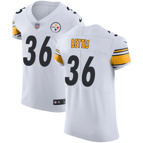 Steelers #36 Jerome Bettis White Men's Stitched Vapor Untouchable Elite Jersey cheap jerseys for sale - CheapJerseys.Shop