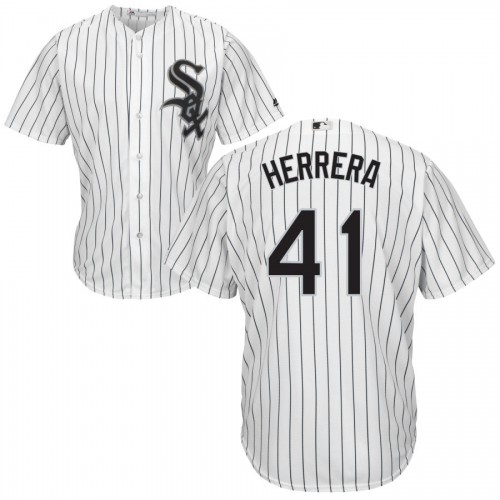 Chicago White Sox #41 Kelvin Herrera Cool Base White Stitched Jersey Men's cheap jerseys for sale - CheapJerseys.Shop