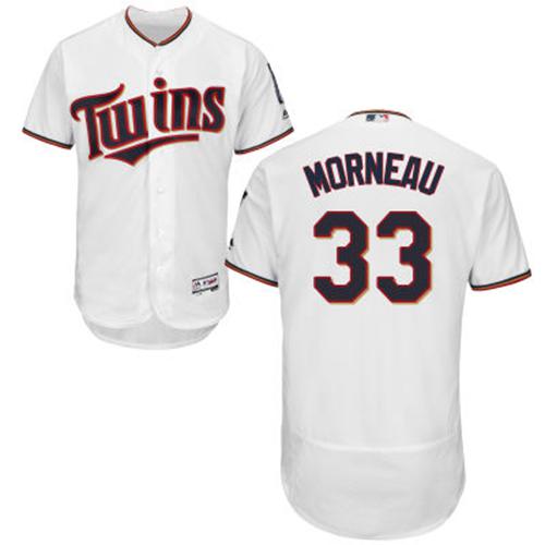 Minnesota Twins #33 Justin Morneau White Flexbase Authentic Collection Stitched Jersey Men's cheap jerseys for sale - CheapJerseys.Shop