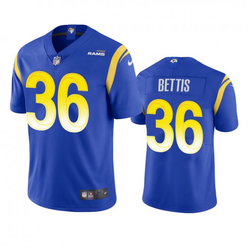 Los Angeles Los Angeles Rams #36 Jerome Bettis Men's Vapor Limited Jersey - Royal Men's cheap jerseys for sale - CheapJerseys.Shop