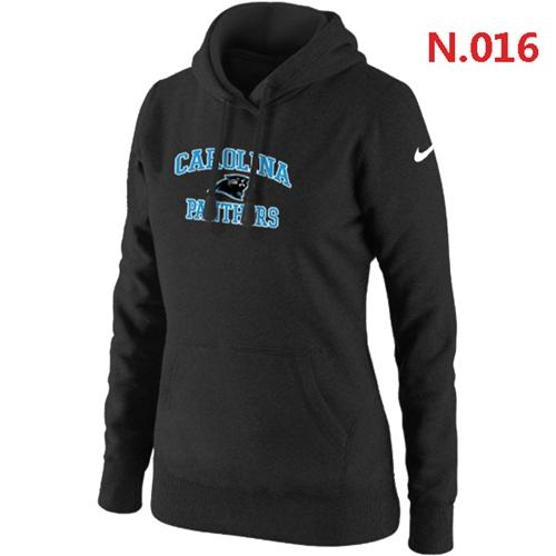 Women's Carolina Panthers Heart & Soul Pullover Hoodie Black cheap jerseys for sale - CheapJerseys.Shop