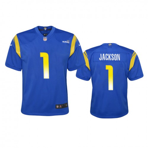 Los Angeles Los Angeles Rams #1 Desean Jackson Youth Game Jersey - Royal Youth cheap jerseys for sale - CheapJerseys.Shop