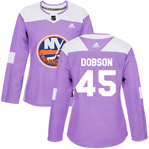 New York Islanders #45 Noah Dobson Purple Authentic Fights Cancer Women's Stitched Jersey Womens cheap jerseys for sale - CheapJerseys.Shop
