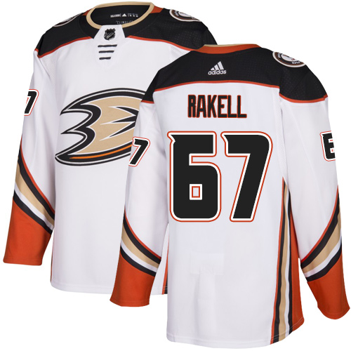 Anaheim Ducks #67 Rickard Rakell White Road Authentic Youth Stitched Jersey Youth cheap jerseys for sale - CheapJerseys.Shop
