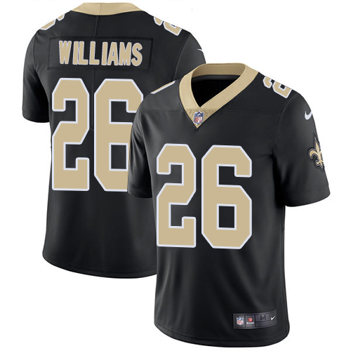 New Orleans Saints #26 P.J. Williams Black Team Color Men's Stitched Vapor Untouchable Limited Jersey Men's cheap jerseys for sale - CheapJerseys.Shop