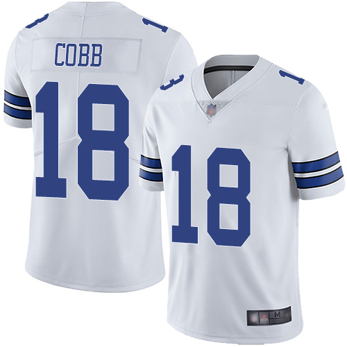 Dallas Cowboys #18 Randall Cobb White Youth Stitched Vapor Untouchable Limited Jersey Youth cheap jerseys for sale - CheapJerseys.Shop