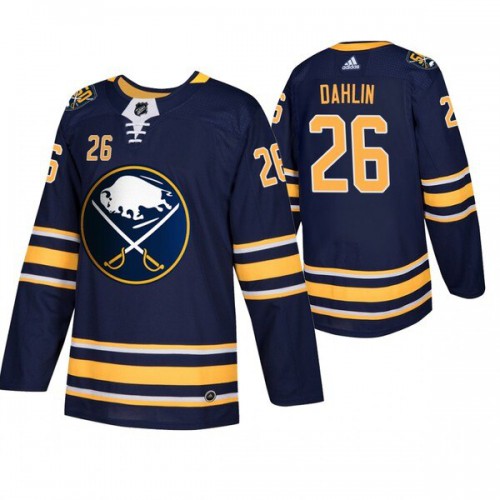 Buffalo Buffalo Sabres #26 Rasmus Dahlin Men's Navy 50th Anniversary Home Authentic Jersey Men's cheap jerseys for sale - CheapJerseys.Shop