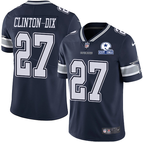 Dallas Cowboys #27 Ha Ha Clinton-Dix Navy Blue Team Color Men's Stitched With Established In 1960 Patch Vapor Untouchable Limited Jersey Men's cheap jerseys for sale - CheapJerseys.Shop