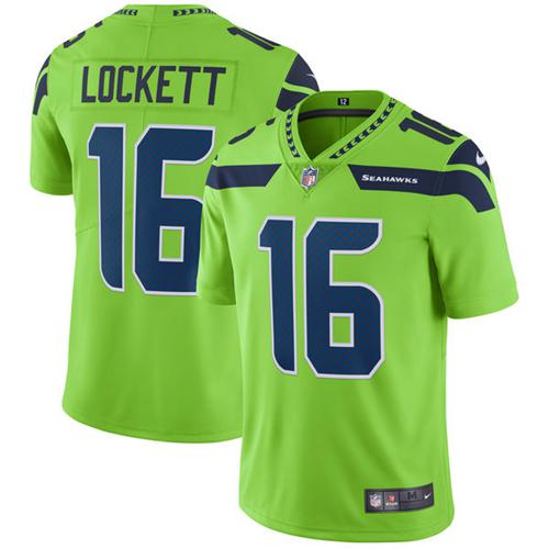 Seahawks #16 Tyler Lockett Green Youth Stitched Limited Rush Jersey cheap jerseys for sale - CheapJerseys.Shop