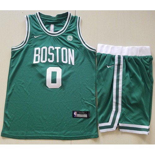 Boston Celtics #0 Jayson Tatum Green A Set Youth Swingman Icon Edition Jersey Youth cheap jerseys for sale - CheapJerseys.Shop