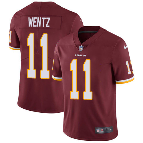 Washington Commanders #11 Carson Wentz Burgundy Red Team Color Youth Stitched Vapor Untouchable Limited Jersey Youth cheap jerseys for sale - CheapJerseys.Shop
