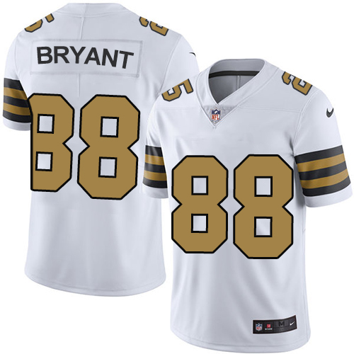 New Orleans Saints #88 Dez Bryant White Men's Stitched Limited Rush Jersey Men's cheap jerseys for sale - CheapJerseys.Shop