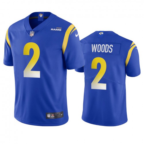 Los Angeles Los Angeles Rams #2 Robert Woods Men's Vapor Limited Jersey - Royal Men's cheap jerseys for sale - CheapJerseys.Shop