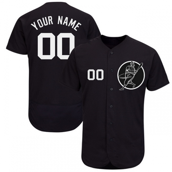 Men New York Yankees Blue Customized Flexbase New Design Jersey cheap jerseys for sale - CheapJerseys.Shop
