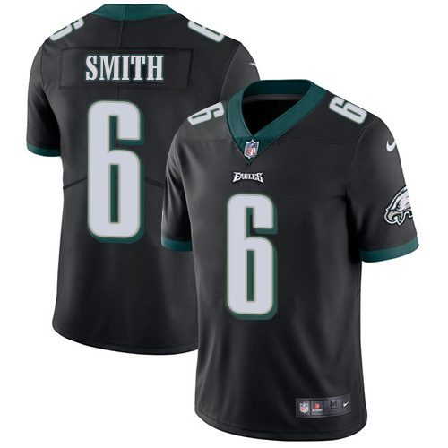 Eagles #6 DeVonta Smith Black Alternate Youth Stitched Vapor Untouchable Limited Jersey cheap jerseys for sale - CheapJerseys.Shop