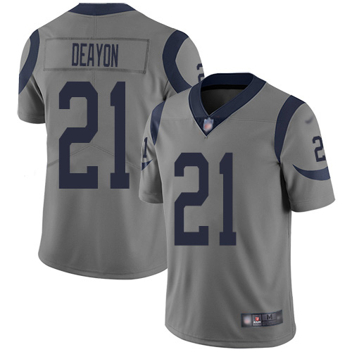 Los Angeles Rams #21 Donte Deayon Gray Men's Stitched Limited Inverted Legend Jersey Men's cheap jerseys for sale - CheapJerseys.Shop