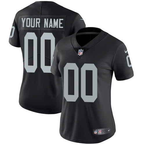 Las Vegas Raiders Customized Black Team Color Stitched Vapor Untouchable Limited Women's Jersey cheap jerseys for sale - CheapJerseys.Shop