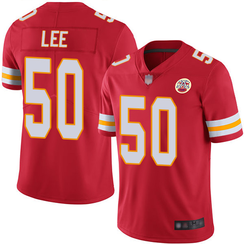 Kansas City Chiefs #50 Darron Lee Red Team Color Men's Stitched Vapor Untouchable Limited Jersey Men's cheap jerseys for sale - CheapJerseys.Shop