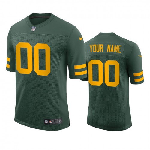 Green Bay Packers Custom Men's Alternate Vapor Limited Player Jersey - Green cheap jerseys for sale - CheapJerseys.Shop