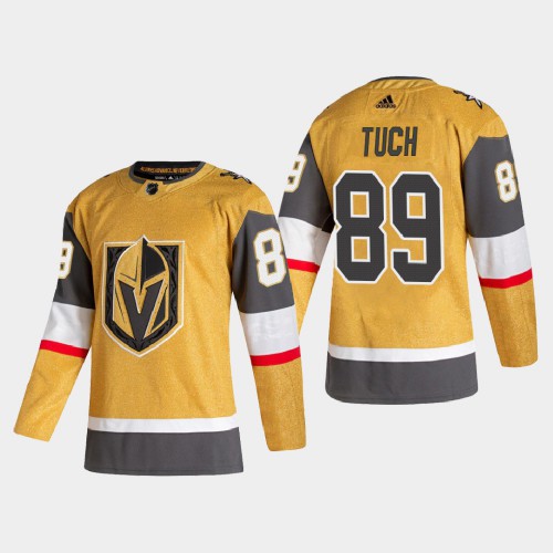 Vegas Golden Vegas Golden Knights #89 Alex Tuch Men's 2020-21 Authentic Player Alternate Stitched Jersey Gold Men's cheap jerseys for sale - CheapJerseys.Shop