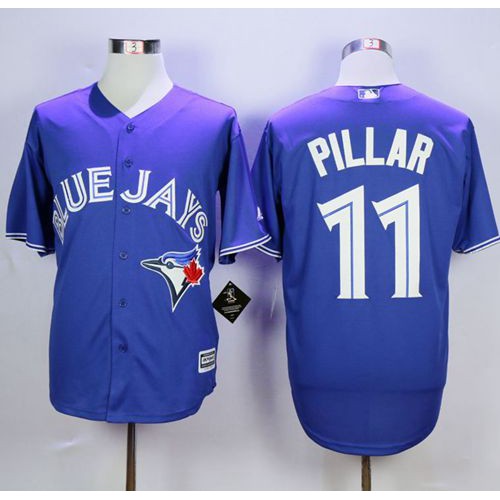 Toronto Blue Jays #11 Kevin Pillar Blue New Cool Base Stitched Jersey Men's cheap jerseys for sale - CheapJerseys.Shop