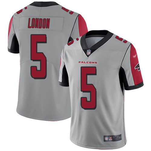 Falcons #5 Drake London Silver Stitched Youth Limited Inverted Legend Jersey cheap jerseys for sale - CheapJerseys.Shop