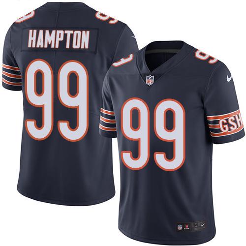 Chicago Bears #99 Dan Hampton Navy Blue Team Color Men's Stitched Vapor Untouchable Limited Jersey Men's cheap jerseys for sale - CheapJerseys.Shop