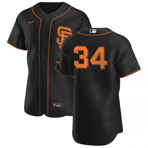 San Francisco San Francisco Giants #34 Kevin Gausman Men's Black Alternate 2020 Authentic Player Jersey Men's cheap jerseys for sale - CheapJerseys.Shop