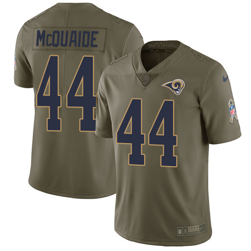 Los Angeles Rams #44 Jacob McQuaide Olive Youth Stitched Limited 2017 Salute to Service Jersey Youth cheap jerseys for sale - CheapJerseys.Shop