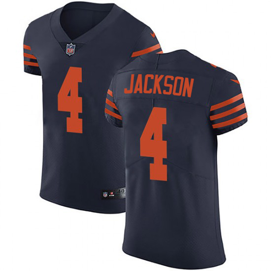 Bears #4 Eddie Jackson Navy Blue Alternate Men's Stitched Vapor Untouchable Elite Jersey cheap jerseys for sale - CheapJerseys.Shop