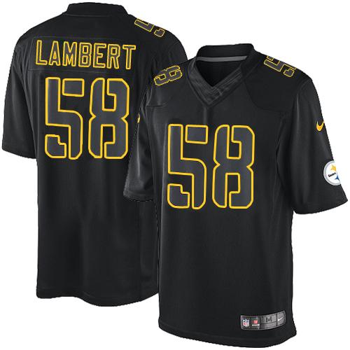 Pittsburgh Steelers #58 Jack Lambert Black Men's Stitched Impact Limited Jersey Men's cheap jerseys for sale - CheapJerseys.Shop