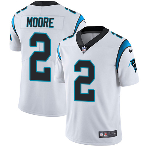 Panthers #2 DJ Moore White Men's Stitched Vapor Untouchable Limited Jersey cheap jerseys for sale - CheapJerseys.Shop