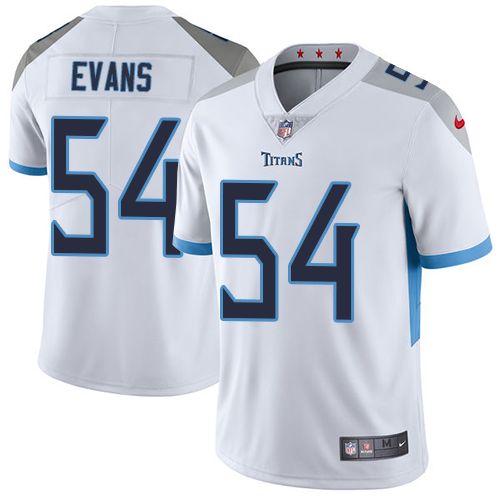 Tennessee Titans #54 Rashaan Evans White Men's Stitched Vapor Untouchable Limited Jersey Men's cheap jerseys for sale - CheapJerseys.Shop