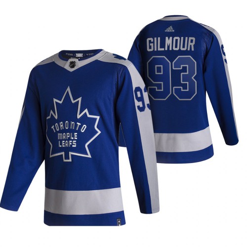 Toronto Maple Toronto Maple Leafs #93 Doug Gilmour Blue Men's 2020-21 Reverse Retro Alternate Jersey Men's cheap jerseys for sale - CheapJerseys.Shop